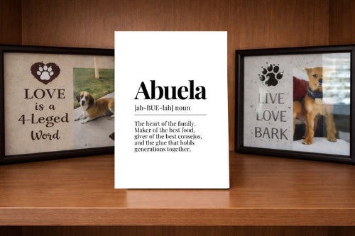 Abuela definition sign lifestyle