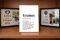 Granny definition sign lifestyle